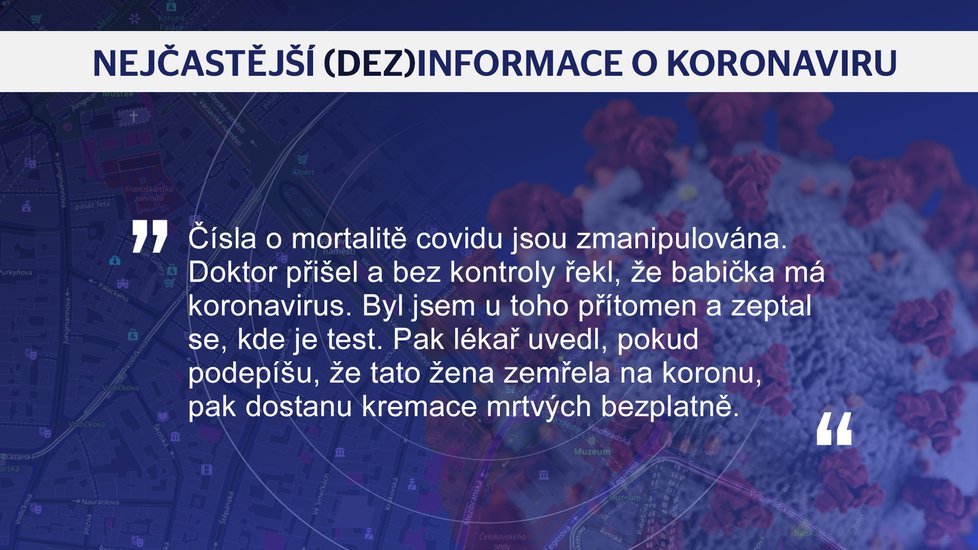 Nejčastější dezinformace o koronaviru