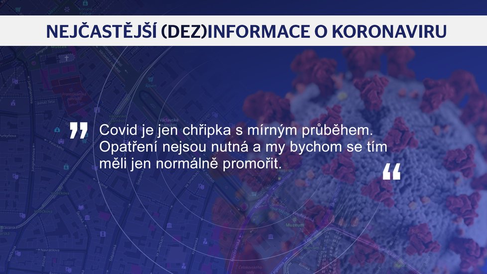 Nejčastější dezinformace o koronaviru