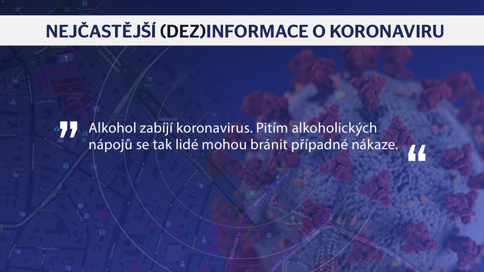 Nejčastější dezinformace o koronaviru