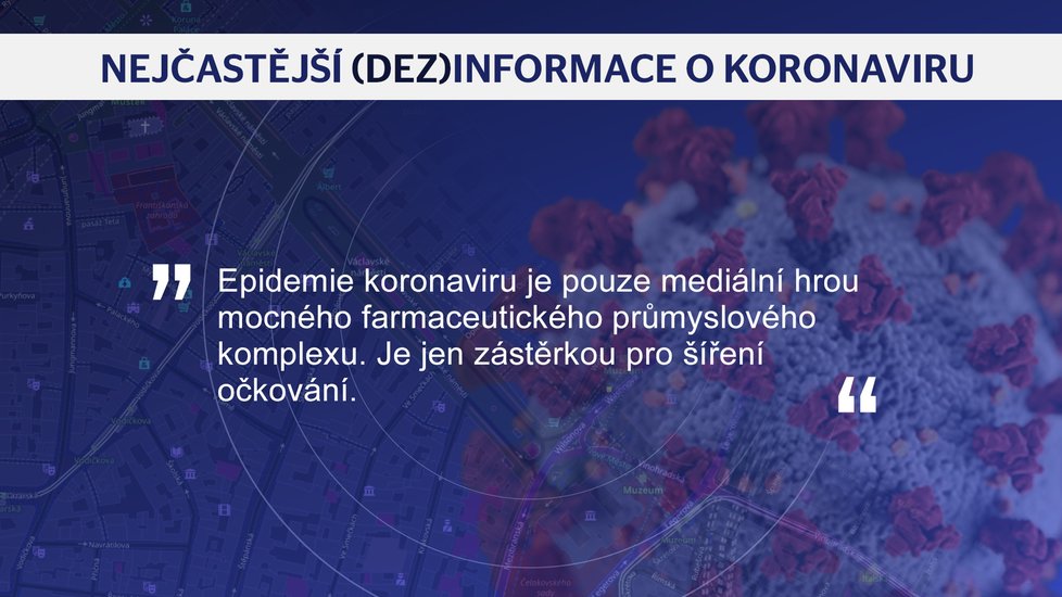 Nejčastější dezinformace o koronaviru