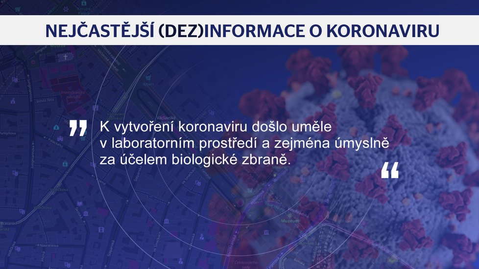 Nejčastější dezinformace o koronaviru