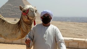 Opatření proti koronaviru v Egyptě.