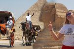 Egypt turistům otevřel nejen letiště a hotely, ale zpřístupnil i pyramidy v Gíze či muzem v Káhiře. (1.7.2020)