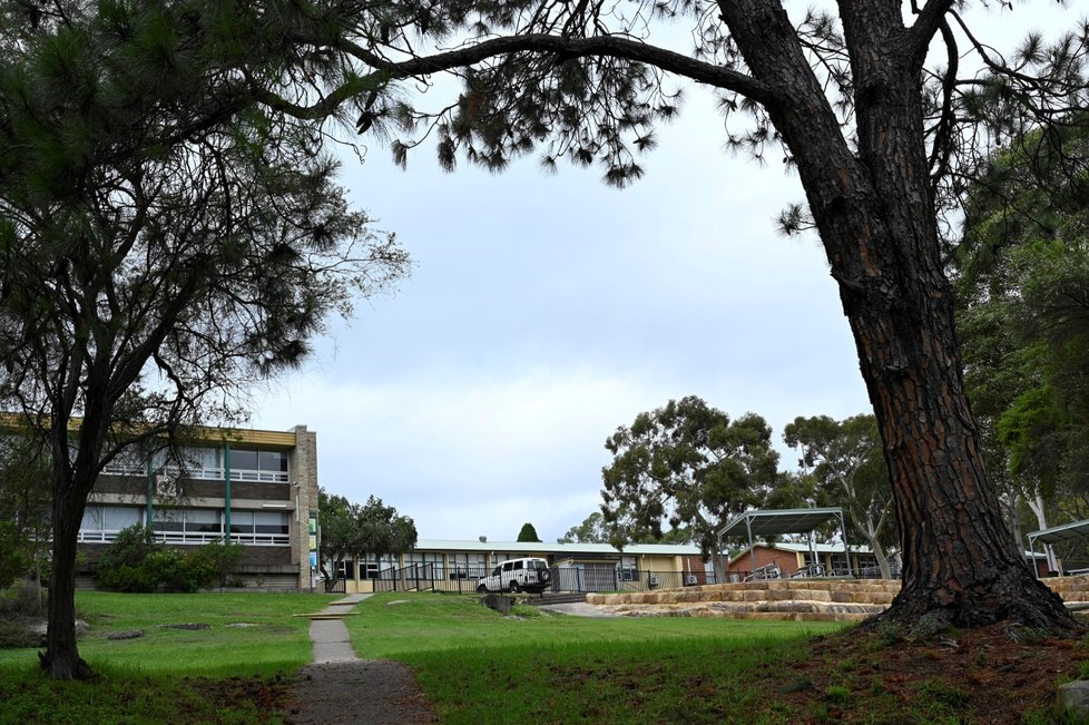 Střední škola v Sydney je zavřená poté, co jedné ze studentek potvrdili koronavirus (11. 3. 2020).