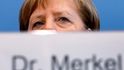 Německá kancléřka Angela Merkelová mluví na tiskové konferenci o vývoji situace okolo koronaviru (11.3.2020)