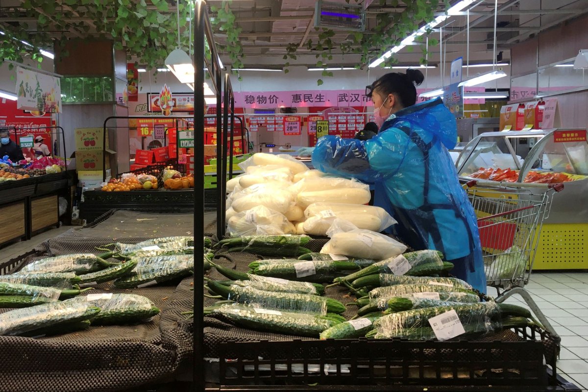 Wuhanský obchod s potravinami