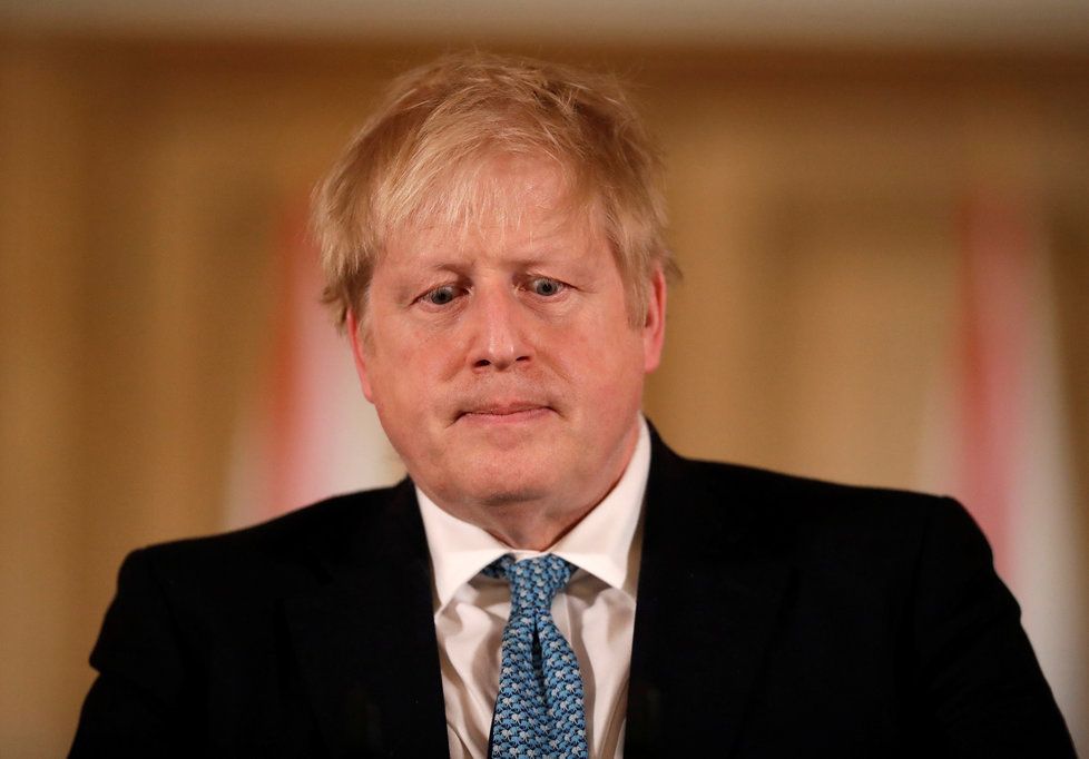 Britský premiér Boris Johnson.