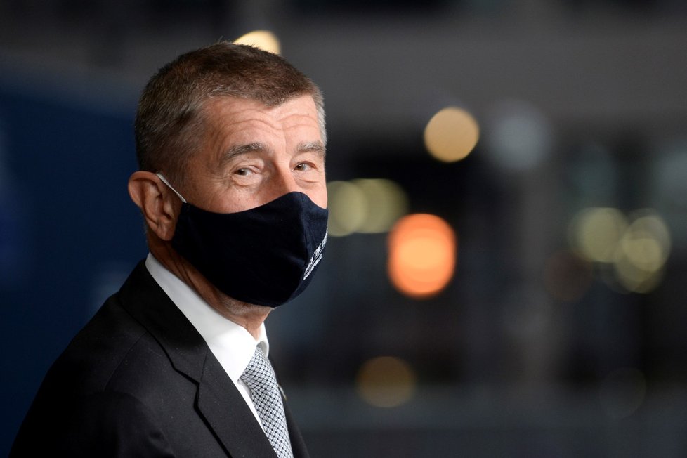 Premiér Andrej Babiš na summitu v Bruselu