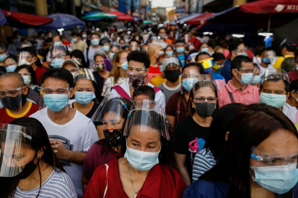 Ochrana před koronavirem na Filipínách (2. 10. 2020)