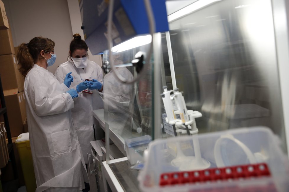 Koronavirus ve Francii: Vědci pečlivě analyzují všechny sebrané vzorky koronaviru, (22.03.2020).