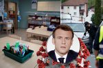 Francie je v problémech a riskuje, že se situace vymkne z rukou, oznámil Macron společně s novými opatřeními