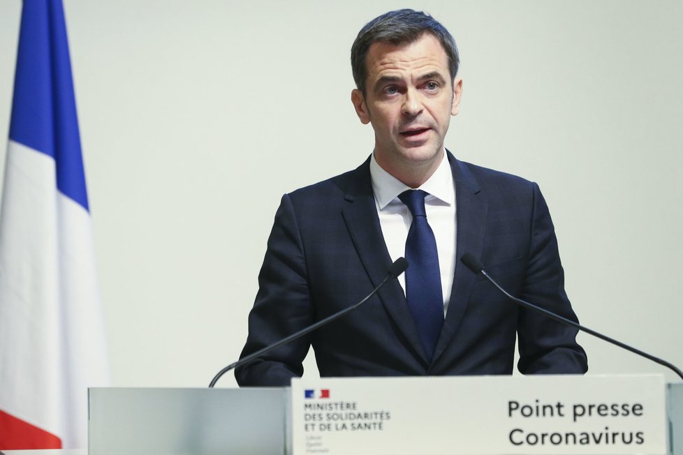 Francouzský ministr zdravotnictví Olivier Véran