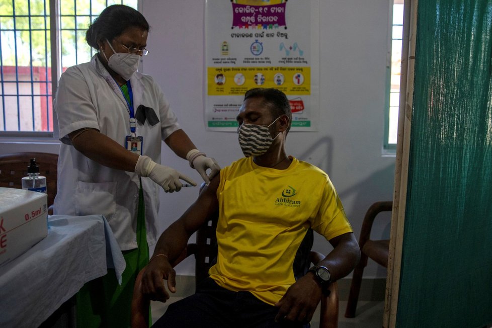 Očkování v Indii.