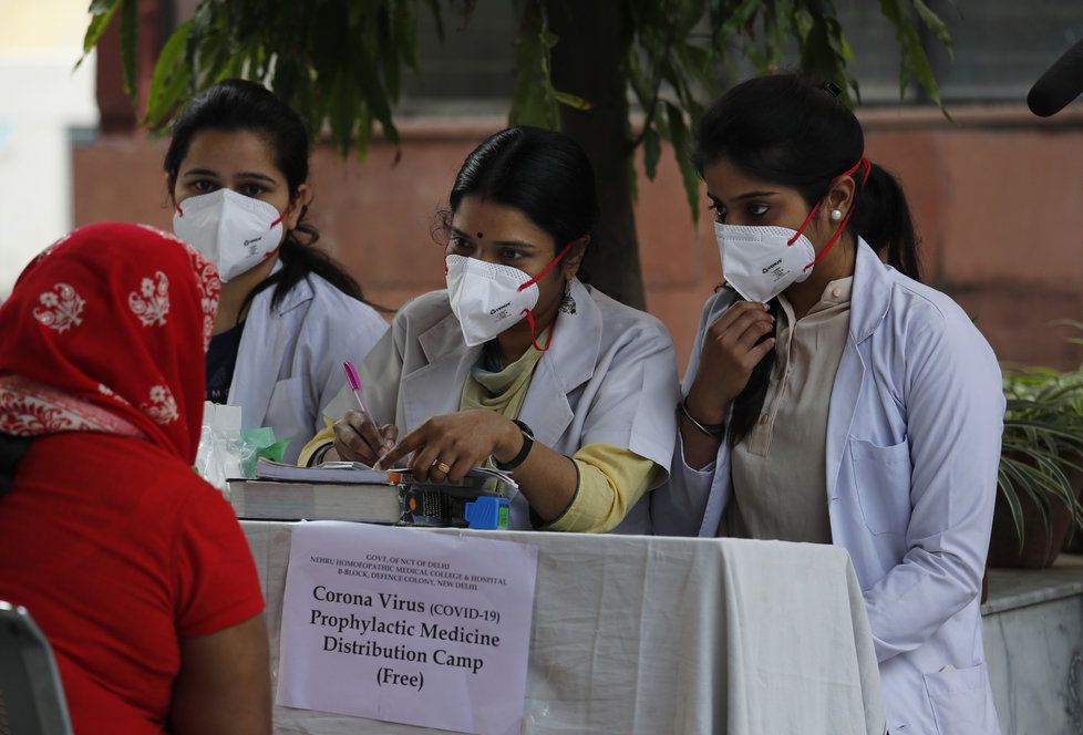 Koronavirus v Indii, (17.04.2020).