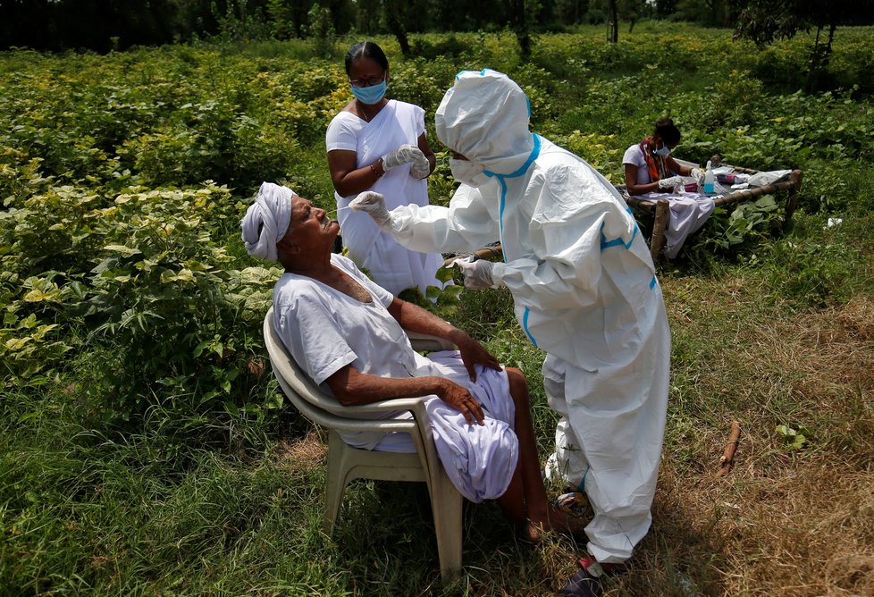 Koronavirus v Indii: V zemi probíhá masivní testování.