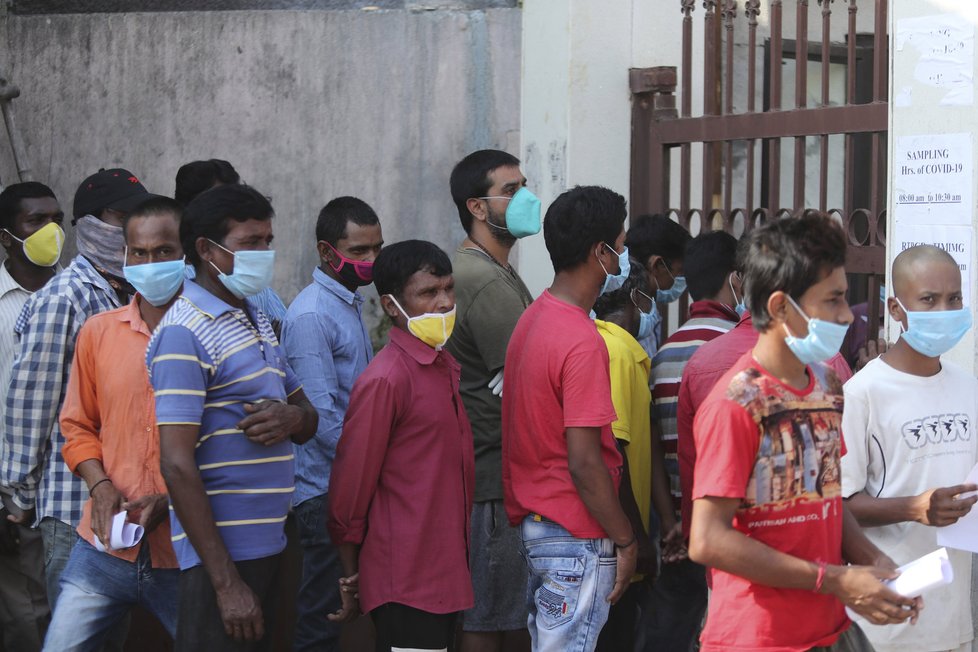 Koronavirus v Indii: V zemi probíhá masivní testování.