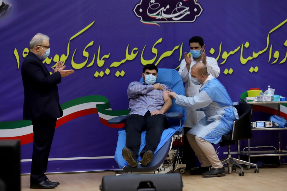 Koronavirus v Íránu: Očkování vakcínou Sputnik V.