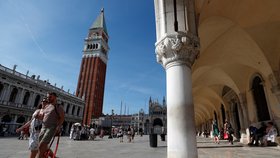 Pandemie tvrdě dopadla na turistický ruch. V italských Benátkách je jen zlomek turistů.