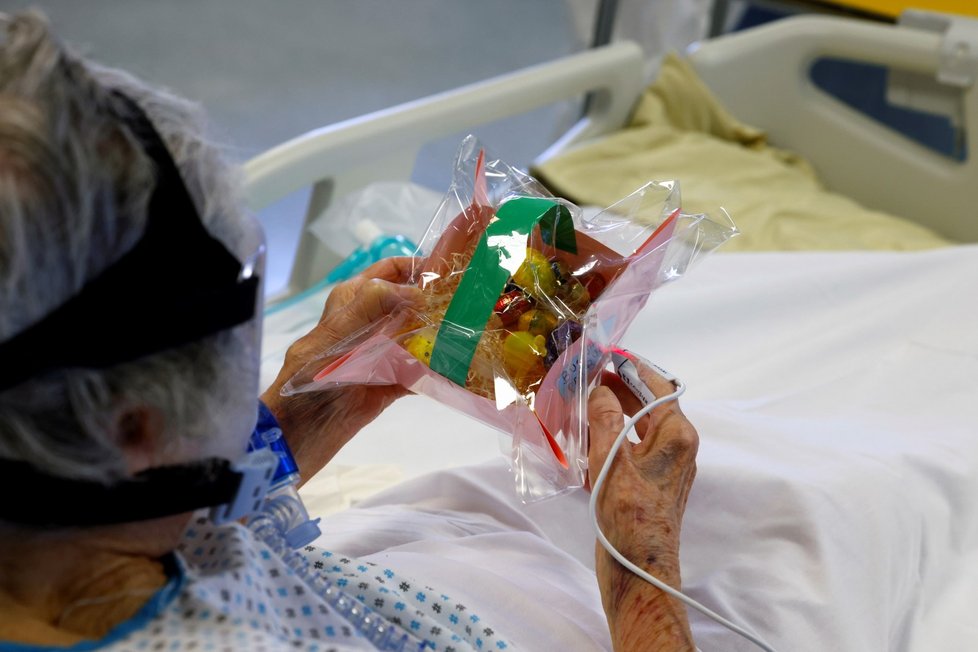 Velikonoce v nemocnici v Římě. Velikonoce v nemocnici v Římě.