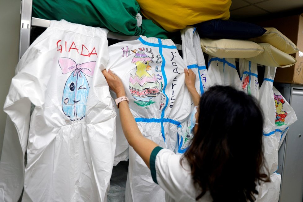 Velikonoce v nemocnici v Římě. Velikonoce v nemocnici v Římě.