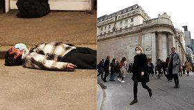 Tragický obrázek z Itálie: Oběť koronaviru ležela na ulici.
