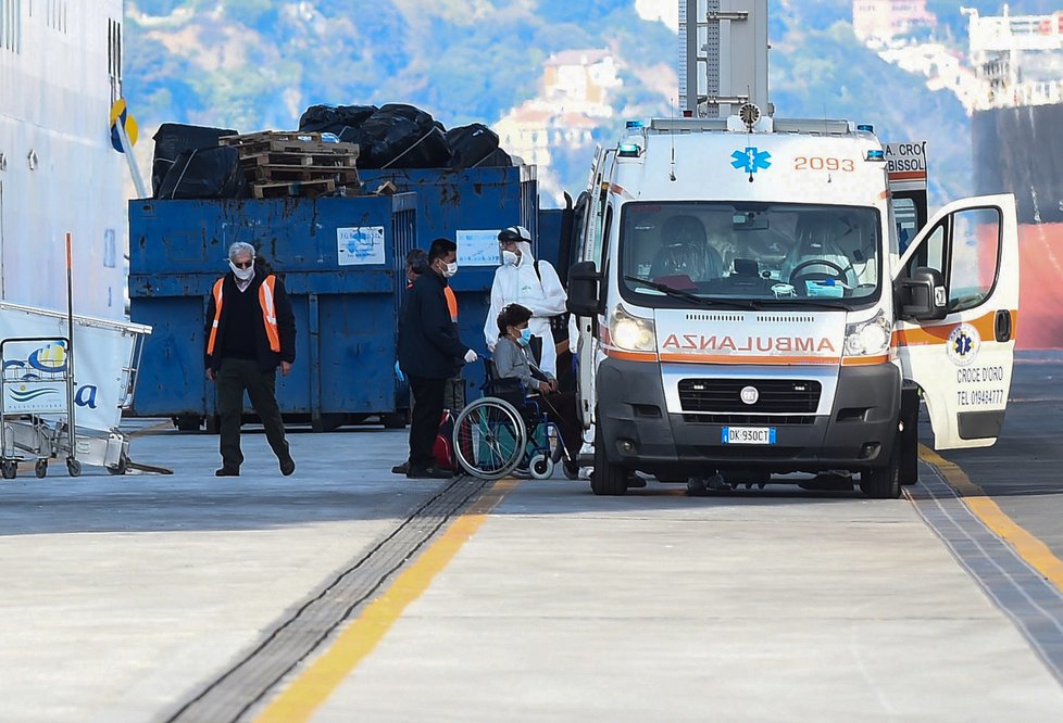 Koronavirus v Itálii, obětí i nakažených stále přibývá, (22.03.2020).