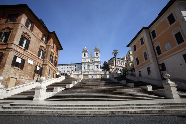 Španělské schody v Římě