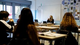 Koronavirus v Itálii: Studenti v Římě mohou ještě chodit do školy (18.1.2021)