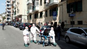 Boj s koronavirem v Itálii (ilustrační foto)
