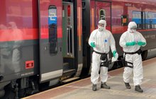 Razie ve vlaku kvůli koronaviru: Prohlídka cestujících s kašlem 