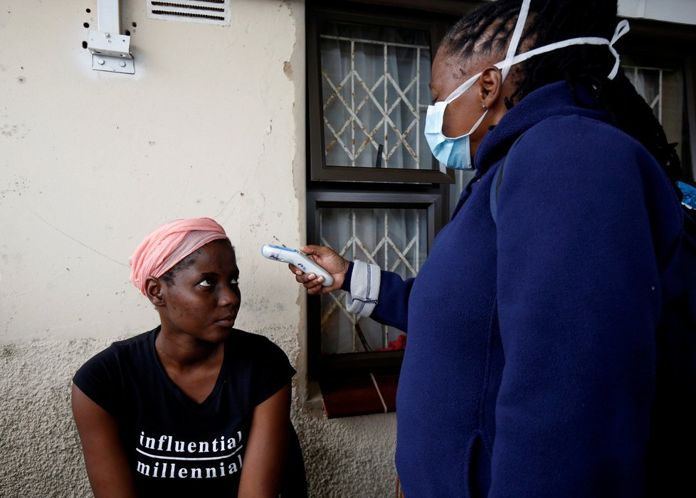 Koronavirus v Jihoafrické republice, (14.04.2020).
