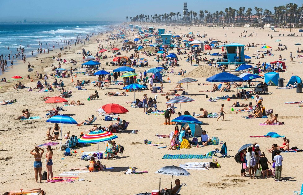 Kalifornie v době pandemie koronaviru (1. 4. 2021) Kalifornie v době pandemie koronaviru (1. 4. 2021)