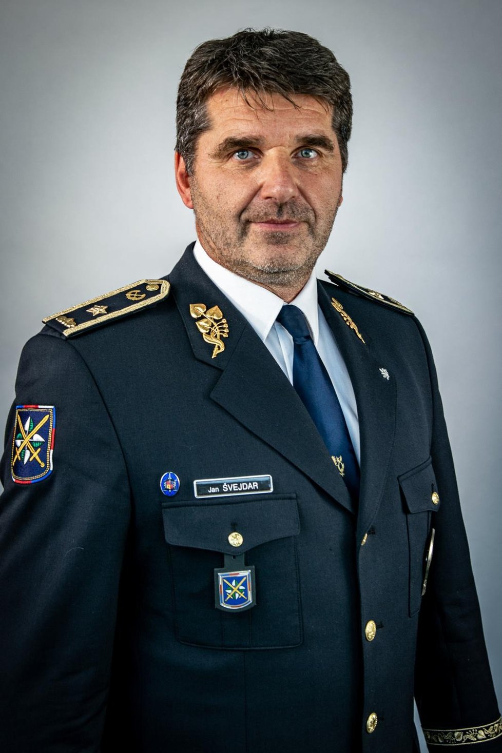 Policejní prezident  České republiky  Jan Švejdar