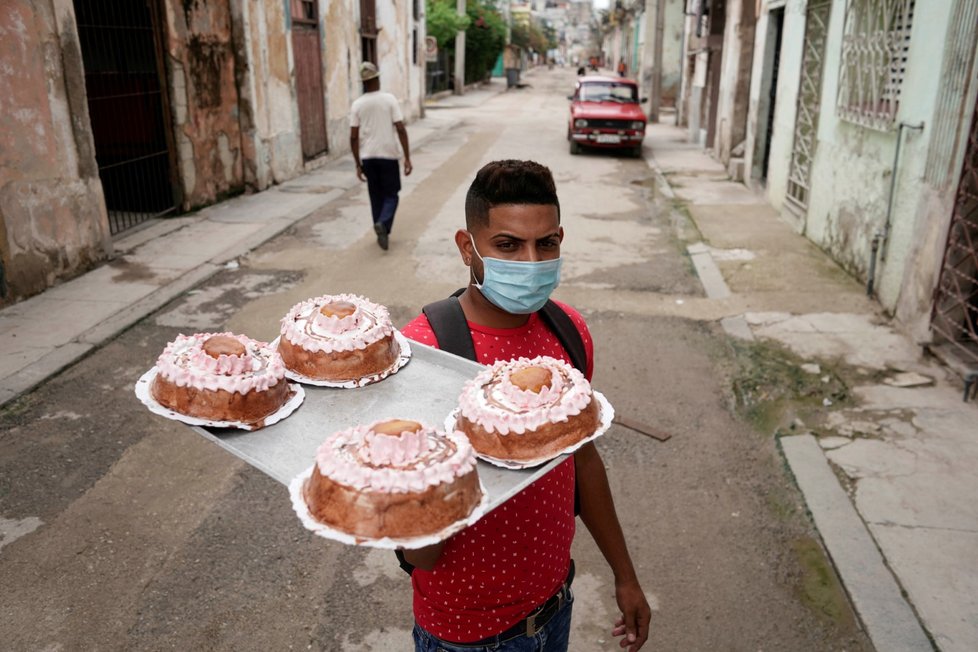 Kuba v době pandemie koronaviru.
