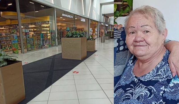 Cukrovkářka Jana (77) z Ostravy málem omdlela v obchodním centru. Kvůli zakrytým lavičkám si neměla kde odpočinout.