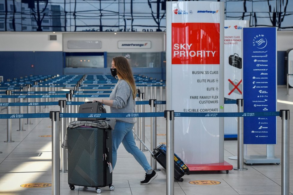 Ruzyňské letiště po uvolnění opatření kvůli koronaviru