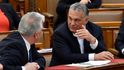 Premiér Viktor Orbán v Maďarsku prosadil posílení moci vlády