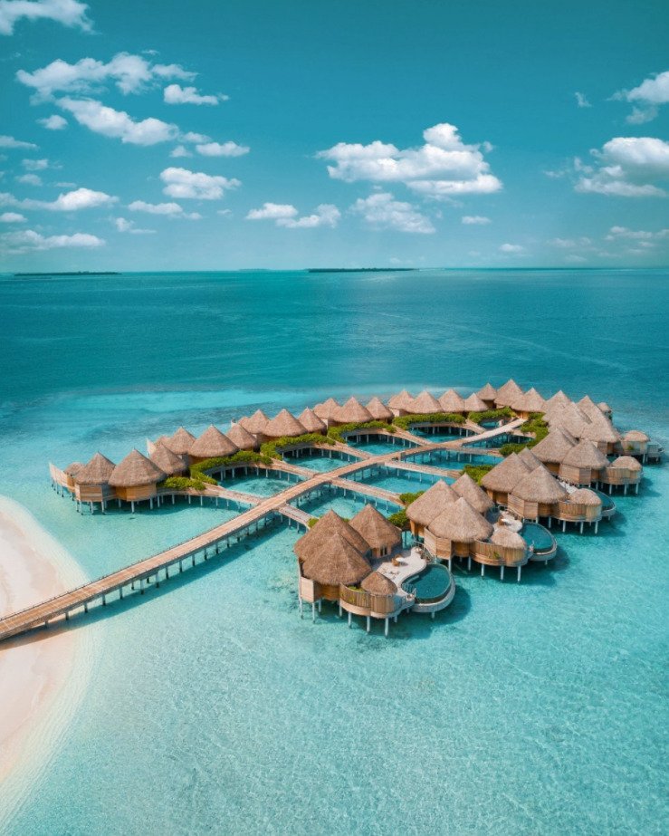Maledivy jsou malým rájem na Zemi.