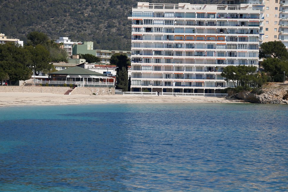 Mallorca a další Baleárské ostrovy jsou kvůli pandemii koronaviru zcela vylidněné, (24.04.2020).