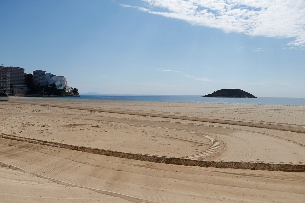 Mallorca a další Baleárské ostrovy jsou kvůli pandemii koronaviru zcela vylidněné, (24.04.2020).