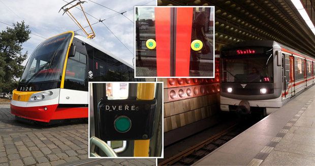 Řidiči metra a tramvají budou dočasně otevírat všechny dveře ve všech zastávkách. Toto opatření přijali, aby se lidí nedotýkali tlačítek, kvůli možnému šíření koronaviru v Praze.
