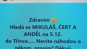 Tradiční nadílka s Mikulášem a jeho družinou je mnohde ohrožena. Pohádkové bytosti nejsou k sehnání nebo jsou nemocné.