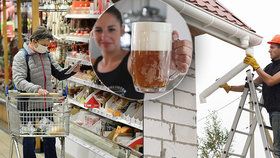 Na točené pivo, ale i od řemeslníků si teď lidé začali kupovat poukazy na dobu po uvolnění zákazů.