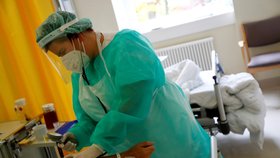 Boj s koronavirem v nemocnici v Berlíně
