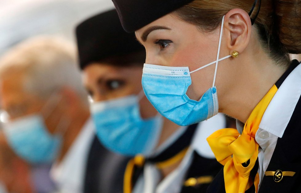 Koronavirus v Německu: Aerolinky Lufthansa provedly zkušební let, ve kterém své pasažéry seznámily se všemi zavedenými opatřeními.