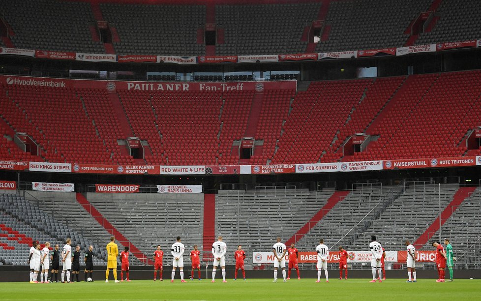 Koronavirus v Německu: Fotbalová Bundesliga na stadionech bez diváků (23. 5. 2020)