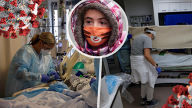 Koronavirus řádí v amerických školách i nemocnicích.