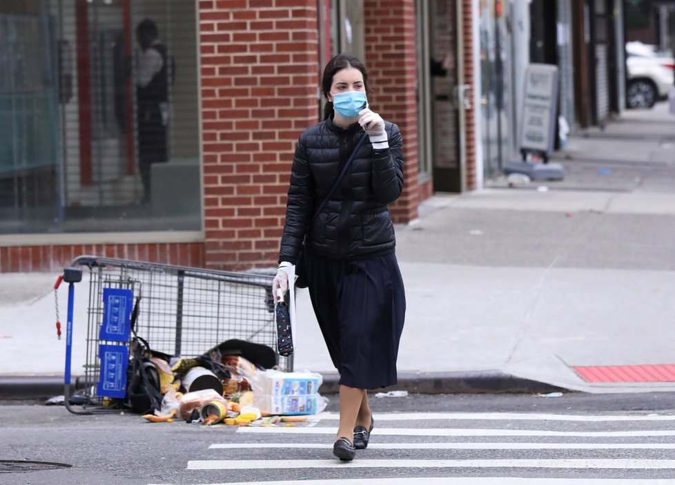 Americký stát New York se stále potýká s nákazou koronavirem (1.5.2020)