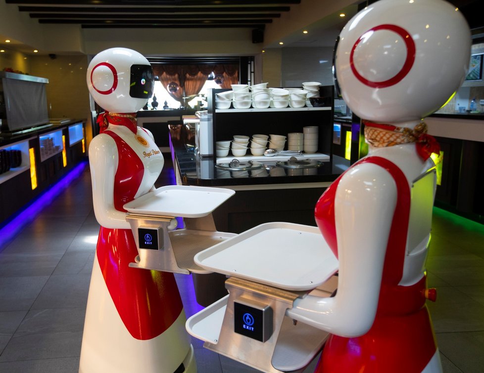 V restauraci v nizozemském pobřežním městě Renesse budou místo číšníků obsluhovat hosty roboti.