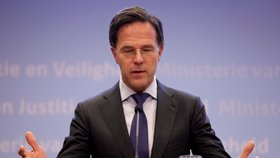 Nizozemský premiér Mark Rutte